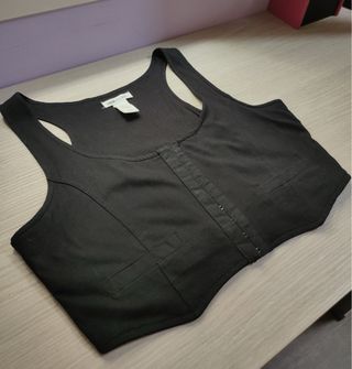 Chaleco negro H&M