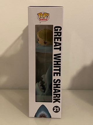 Funko Pop #21 Jaws Great White Shark VHS Covers 50 de segunda mano
