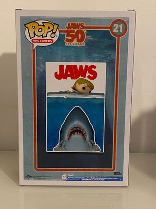 Funko Pop #21 Jaws Great White Shark VHS Covers 50 de segunda mano