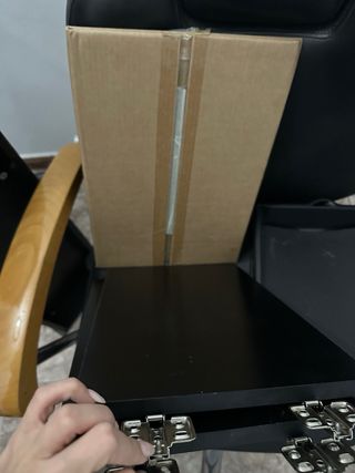 Mueble TV negro moderno