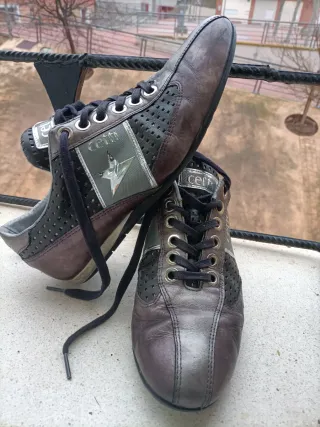 Zapatillas Cetti Marrón y Negro