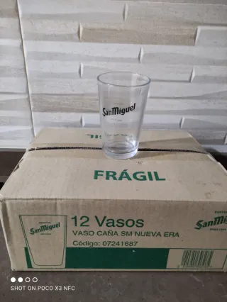 12 Bicchieri San Miguel Birra