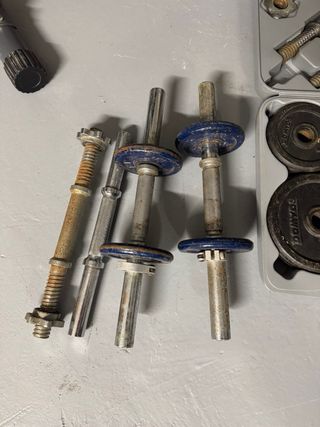 Maletín de pesas y mancuernas