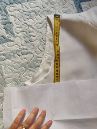 Chaleco blanco Zara Basic mujer