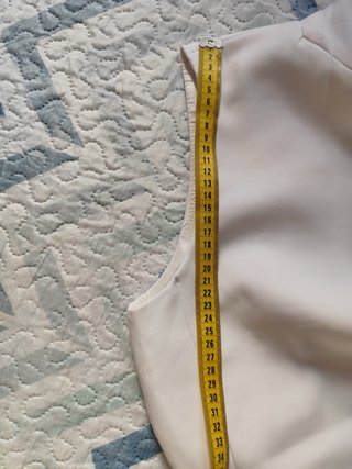 Chaleco blanco Zara Basic mujer