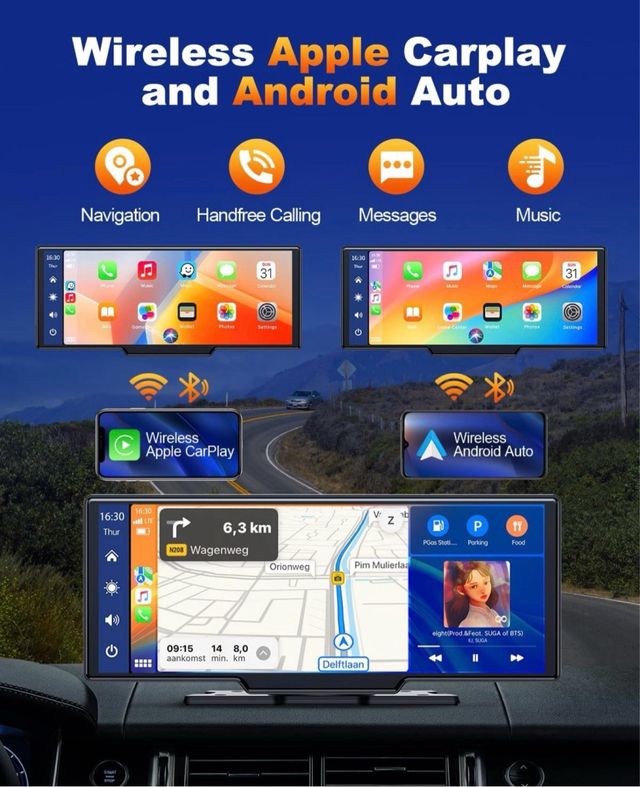 Smart Screen Táctil GPS