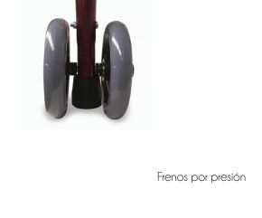 Andador para adultos con ruedas y asiento