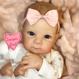Muñeca reborn bebé silicona