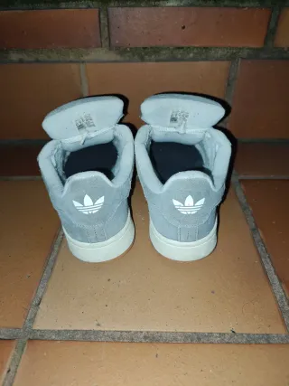 Zapatillas Adidas Campus Grises Blancas