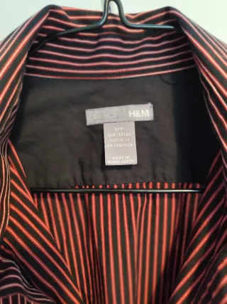 Camisa H&M Rayas Talla S