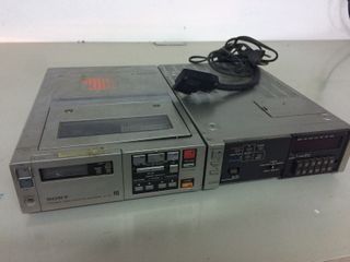Sony Betamax SL-F1 + Cámara