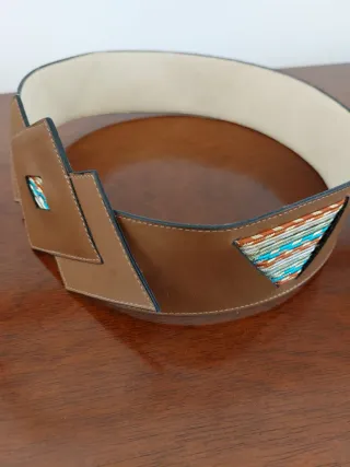 Cintura artigianale in pelle