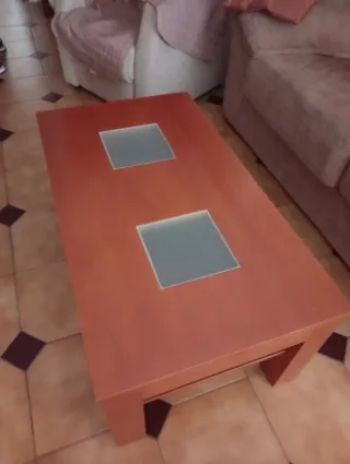 Conjunto de 3 Mesas de comedor  y 6 sillas.