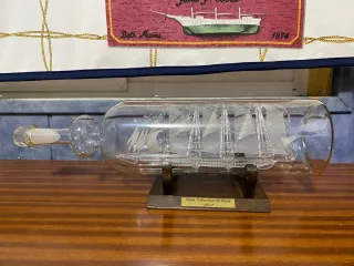 Botella Cristal Barco J.S.E.C