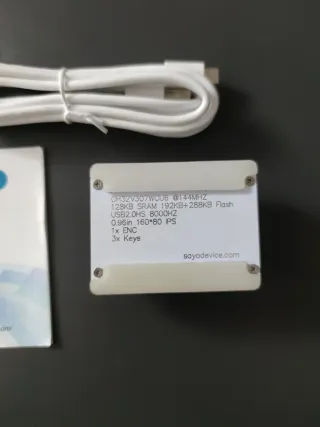 Sayodevice O3C Controlador con Dial y Teclas