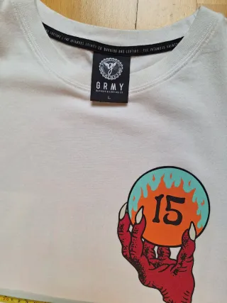 Camiseta Grimey Estampada Talla L