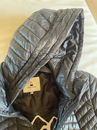 Piumino Mont Rose Donna Tg. L Nero