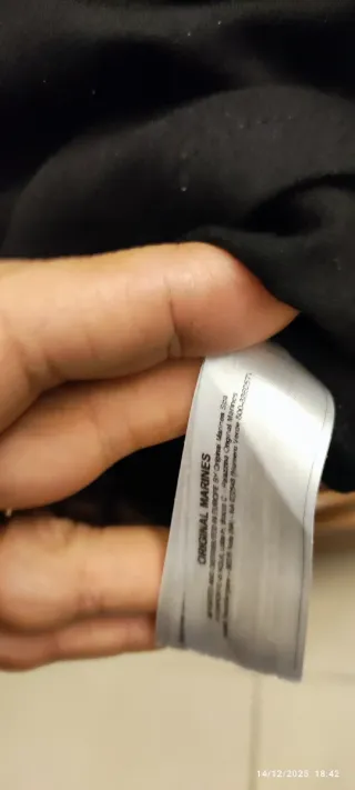 Vestitino Original Marines ragazza nero