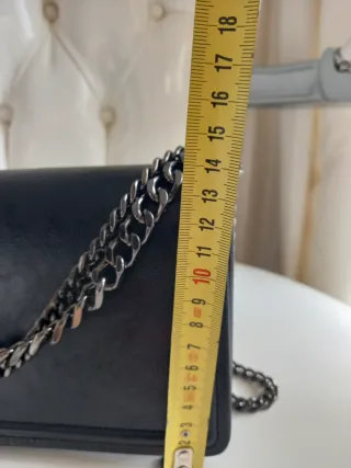 Bolso Zara Negro Cadena