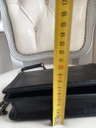 Bolso Zara Negro Cadena