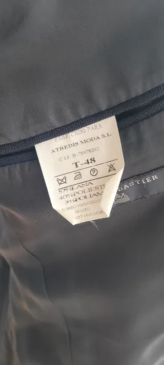 Giacchetta blu navy da uomo