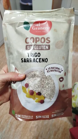 Copos de Trigo Sarraceno el Granero Sin Gluten