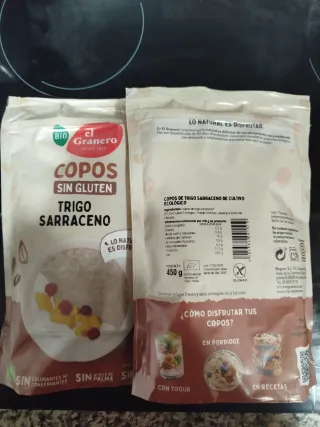 Copos de Trigo Sarraceno el Granero Sin Gluten