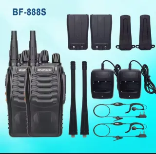 2 Walkie Talkies Largo Alcance, 5 km,manos libres