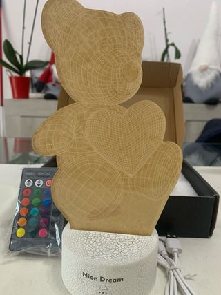 Lampada 3D Illusion Nice Dream