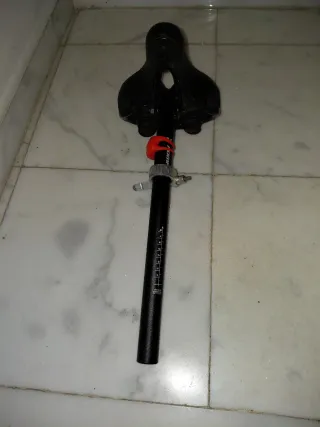 Tija sillín bicicleta plegable