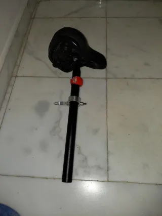 Tija sillín bicicleta plegable