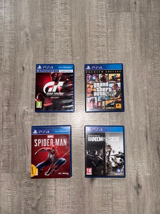 Confezione 5 Giochi PS4