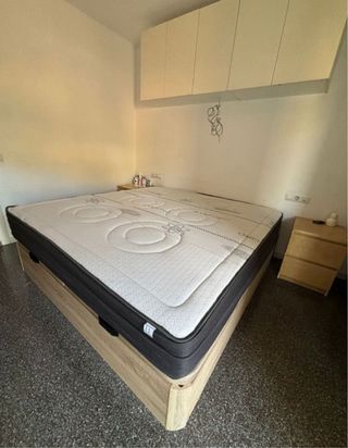 Offerta su set di letti con contenitore + materassi 135/150 cm