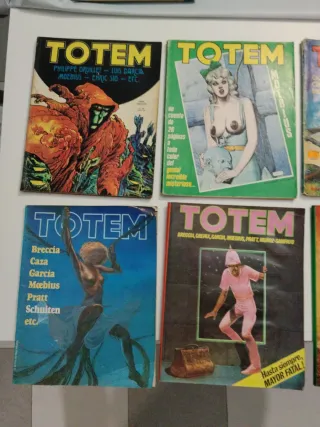 Lote 8 Comics Totem