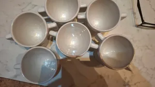 Set 6 Tazze vintage Foppapedretti