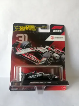 Hot Wheels- MoneyGram Haas F1 Team (#31) New