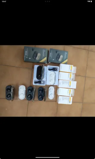 Lote 7 Auriculares Bluetooth Inalámbricos