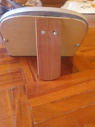 Marco de fotos doble plateado