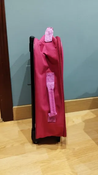 Valigia per bambini Hello Kitty rosa