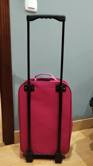 Valigia per bambini Hello Kitty rosa