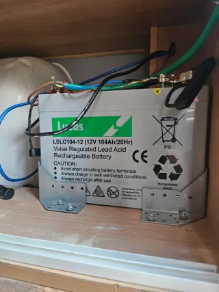 Batería 12V 104Ah Furgoneta