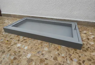 Vitrina expositora 80x40cm con llave