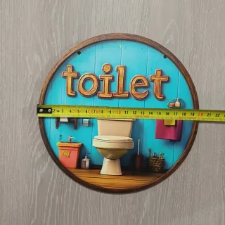 Insegna Toilette Bagno B&B Bar Pub