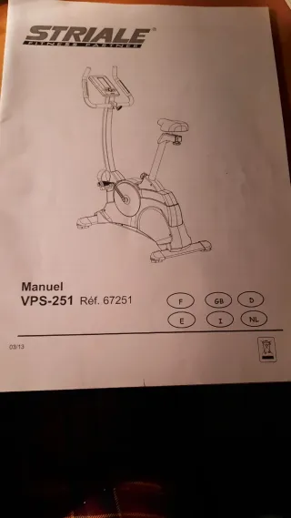 Bicicleta Estática Striale VPS-251