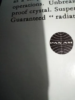 Brochure Rolex vintage Milgauss