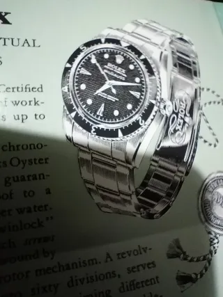 Brochure Rolex vintage Milgauss