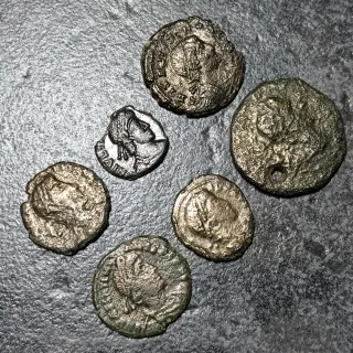 Lotto 6 monete Impero Romano