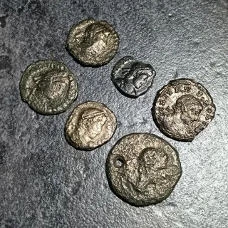 Lotto 6 monete Impero Romano