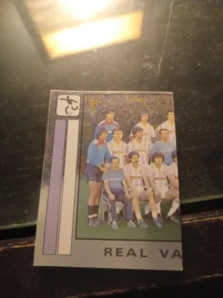 Cromo Panini Liga 87 Real Madrid