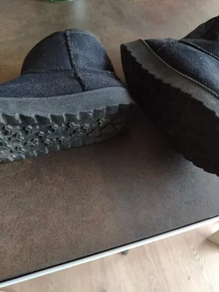 Botines negros mujer